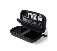 UGREEN Funda Disco Duro Externo 2,5" Estuche Bolsa Organizador Cable con Doble Capa Acolchada EVA Compatible con Toshiba, WD My Passport, Seagate, Maxtor, 2,5" HDD/SSD, SD/TF, USB