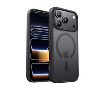 UGREEN Funda MagSafe para iPhone 17 Pro MAX, Carcasa Antigolpes con 36 Imanes N52, Protección Militar, Borde de TPU Antihuellas, Compatible con Carga Inalámbrica,Transparente