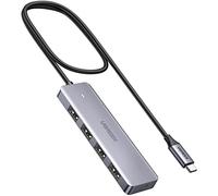 UGREEN Hub USB C con 4 Puertos Adaptador Ladrón Tipo C 5Gbps OTG Compatible con iPhone 17 Pro MAX Air MacBook Pro Air M2 M1 iPad Chromebook Galaxy Tab S9 (60cm)