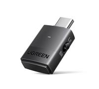 UGREEN LE Audio Transmisor Bluetooth 6.0 USB C Adaptador Audio Bluetooth | Baja Latencia Soporta Auracast Unicast para Switch 2 Consola de Juegos PC Mac Plug Play