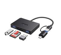 UGREEN Lector de Tarjetas SD Tipo C y USB 3.0, 4 en 1 Adaptador Micro SD