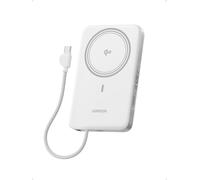 UGREEN MagFlow Air Qi2 15W Ultradelgado Power Bank 10000mAh PD 30W (Blanco)