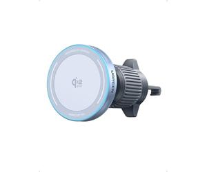 UGREEN MagFlow Qi2 25W Certificado Cargador MagSafe Coche Inalámbrico | Compatible con iPhone 18 17 16 15 14 13 12 Pro Max Air Plus, Soporte Móvil Coche Magnético Carga Ultrarrápida