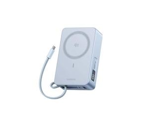 UGREEN MagFlow Qi2 25W Power Bank 20000mAh USB C Cable de 45W Compatible con MagSafe para iPhone 17, 16, 15, 14, 13, 12, Air Plus, Pro MAX, Carga Rápida por Inducción Magnética, Pntalla Digital