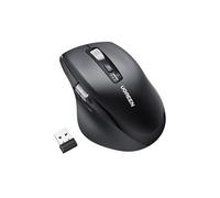UGREEN Mouse Inalámbrico 2.4G & Bluetooth, Scrolling Ultra-rápido, Mouse Ergonómico de 5000 dpi 5 Botones, 10M de Conexión, Ratón Silencioso Compatible con Windows, Linux, MacOS, Android y Chrome