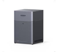 UGREEN NASync DH4300 Plus NAS de Escritorio 4 Bahías, Puerto LAN 2,5 GB, 8 GB RAM, Conexión NFC One-Touch, Álbum Familiar/Bebé AI, Nube Personal Hogar/Oficina (Sin Discos)