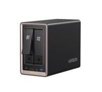 UGREEN NASync DXP2800 GT Almacenamiento NAS de 2 bahías, AMD Ryzen R2514