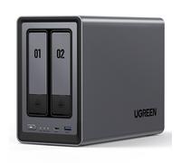 UGREEN NASync DXP2800 NAS de 2 bahías 0/2 SATA, 0/2 SSD M.2, 1x 2.5GbE, 8GB RAM