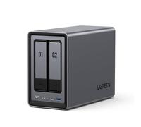UGREEN NASync DXP2800, NAS de Escritorio de 2 bahías Servidor NAS, 8GB DDR5 | Intel N100 de 4 núcleos, 2,5 GbE, 2 * M.2, Copia en la nube, Acceso Remoto, Centro de Supervisión, Docker (Sin Discos)
