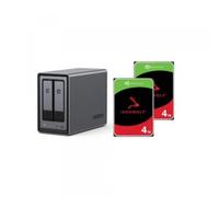 Ugreen NASync DXP2800 Sistema NAS de 2 bahías incluyendo 2 Seagate IronWolf ST4000VN006 - Servido... Nuevo