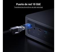 Ugreen - NASync DXP480T Plus NAS System 4-Bay NVMe Escritorio Intel® Core™ i5 i5-1235U 8 GB DDR5 0 TB SSD UGOS Pro