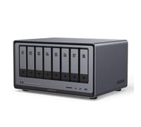 UGREEN NASync DXP8800 Ultra NAS de 8 Bahías, Intel 150U de 10 Núcleos | 8GB DDR5, Doble 10GbE, Doble Thunderbolt 4, 2× M.2 NVMe, HDMI 8K, Hasta 272TB, NAS para Empresas (Sin Discos)