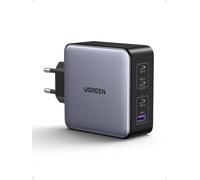 UGREEN Nexode 160W Cargador USB C GaNInfinity, Adaptador de Corriente PD 3.1 PPS con 4 Puertos Compatible con MacBook Pro Air M3 M2 M1 iPhone 16 Plus, 15, 14, 13, 12, Galaxy S24 Ultra, Pixel, iPad