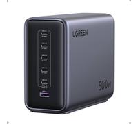 UGREEN Nexode 500W Cargador USB C con 6 Puertos Estación de Carga GAN