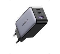 UGREEN Nexode 65W Cargador USB C Carga Rápida Múltiple Puertos (Gris)