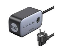 Ugreen nexode diginest cube 7 en 1 - regleta usb cube 65 w, 3 enchufes