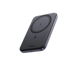 UGREEN Nexode Power Bank Magnético 5000mAh, Batería Externa Carga Rápida PD15W con Cable USB C, Cargador Portátil Inalámbrico Compatible con iPhone 17 Pro MAX Air/16/15/14/13/12