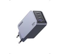 UGREEN Nexode Pro 100W Cargador USB C Carga Rápida GAN Adaptador | 3 Puertos PD 3.0 PPS 45W Compatible con Galaxy S26 S25 Ultra MacBook iPad iPhone 17 Pro MAX Air 16 Steam Deck