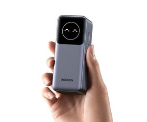 UGREEN Nexode Pro 100W Power Bank 12000mAh Batería Externa USB C Carga Rápida 2 Puertos Cargador Portátil PC LED Compatible con iPhone 17 16 15 14 13 Pro MAX Plus Galaxy S25 S24 S23 A56 MacBook iPad