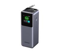 UGREEN Nexode Pro 165W Power Bank 20000mAh Batería Externa USB C PD 100W | Carga Rápida, 3 EN 1, Cable Rétractable, 2 Puertos 1C1A, Pantalla TFT, Cargador PC, Compatible con iPhone 17 16 15 Galaxy S26