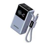 UGREEN Nexode Pro 55W Power Bank 10000mAh Batería Externa 45W (Azul) | Apto para Avión, Cable USB C, 2 Puertos 1C1A, Cargador Portátil PC, Compatible con Xiaomi Note 15 14 iPhone 18 17 Pro Galaxy