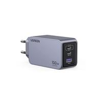 UGREEN Nexode Pro Cargador 100W USB C GAN, Adaptador de Corriente Multienchufe Compatible con Samsung Galaxy S24/ S23 Ultra, MacBook, iPad, iPhone 16/15/14/13/12, Steam Deck