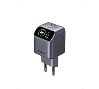 UGREEN Nexode Pro Cargador USB C 45W PPS Carga Rápida iPhone con Pantalla | GaN Enchufe Compatible con iPhone 17 Pro Max Air 16 15 Plus Pixel 10 9 Pro Galaxy S26 S25 S24 Ultra iPad MacBook Air Neo