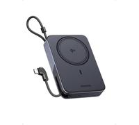UGREEN Nexode Qi2 15W Batería Externa Magnético 10000mAh Power Bank Carga Rápida USB C 30W Cable Integrado con Soporte Plegable Compatible con MagSafe iPhone 17 16 15 14 13 12 Air Plus Pro MAX