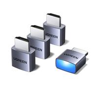 UGREEN Pack de 4 HDMI Dummy Plug 4K 60Hz 1080P Emulador de Pantalla Headless Ghost EDID HDCP Compatible con MacBook Pro PC Portátil Monitor Streaming Juegos Trabajo Remoto Windows Mac OSX y Linux