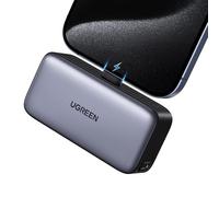 UGREEN Power Bank - Batería externa de 5000 mAh - Connettore USB-C - Con supporto - Nero
