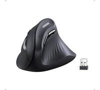 UGREEN Ratón Bluetooth Vertical Inalámbrico 2.4G Ergonómico 4000 dpi | 5 Botones para Windows Mac OS Android iOS Linux