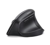 UGREEN Ratón Ergonómico Inalámbrico 2,4G Ratón Bluetooth Vertical 4000 dpi | Silencioso Compatible con Computadora Portátil Windows macOS Linux