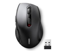 UGREEN Ratón Inalámbrico 2.4GHz Ergonómico Botón de Silencio