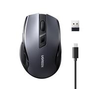 UGREEN Ratón Inalámbrico Bluetooth y 2,4GHz Recargable Carga Rápida