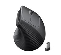 UGREEN Ratón Vertical Inalámbrico 2,4G y Bluetooth 5.4, Ratón Ergonómico Silencioso 4000 dpi Compatible con Windows macOS Linux