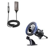UGREEN Receptor Bluetooth+Soporte Móvil Coche MagSafe 2 en 1