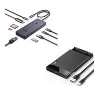 UGREEN Revodok Pro 9 en 1 Hub USB C Multi USB y Carcasa Disco Duro Externo