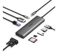 Ugreen Revodok USB-C 6-IN-1 Hub met 4K HDMI USB Type-C 10000 Mbit/s