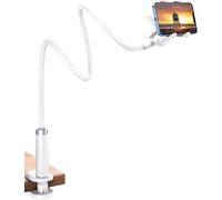 UGREEN Soporte flexible para teléfono de cama, soporte para teléfono con cuello de cisne, clip de brazo de cama ajustable para teléfonos de 4 a 7,2 pulgadas