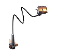 UGREEN Soporte Móvil Cama, Soporte Teléfono Móvil Mesa Brazo Articulado Cama Flexible Cuello de Cisne Largo Compatible con iPhone 14 Pro/14/13, Xiaomi Redmi Note 10/9 Pro,Galaxy S21 S20 Note 20