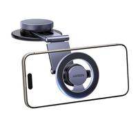 UGREEN Soporte Móvil Coche MagSafe, Suporte Telemovel Carro Magnético Retráctil Rotación de 360, para Salpicadero con Aleación de Aluminio, Compatible con Todos los Smartphones