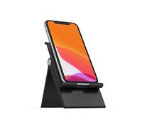 UGREEN Soporte Móvil Mesa Ajustable, Soporte Teléfono Movil Mesa Multiángulo Atril Movil Mesa Compatible con iPhone 13 Pro/ 12 mini/11, Xiaomi Redmi Note 10/9Pro,Galaxy S21/ S20+/ Note 20/S10(Negro)