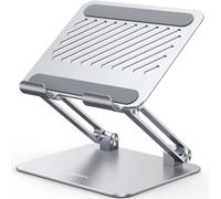 UGREEN Soporte para tableta para escritorio Soporte de doble varilla Soporte para tableta de aluminio Accesorios de oficina en el hogar ajustable