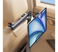 UGREEN Soporte Tablet Coche, Giratorio 360° y Plegable, Suporte iPad Reposacabezas Compatible con iPad, iPhone, Switch, Kindle y Dispositivos 11,9 x 24,8 cm