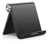 UGREEN Soporte Tablet Mesa, Stand Ajustable Multiángulo para Móvil de 4-11" Compatible con iPad, Galaxy Tab S9 S8, iPhone 17 Pro MAX Air16/15/14, Samsung Galaxy S25/S24 Negro