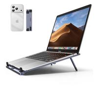 UGREEN Soporte Tablet Mesa de Aluminio 7,3 Pulgadas, Ligero, Plegable Y Ergonómico, Compatible con Macbook Pro Air, iPad, HP, DELL, ASUS Y Msi