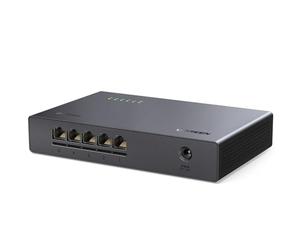 UGREEN Switch Ethernet 2,5G 5 Puertos, Dúplex, Plug and Play, No Gestionado, Hub RJ45, 100/1000/2500Mbps para PC, NAS, Servidor, Enrutador, Monitor, Consola de Juegos, Video 4K/8K