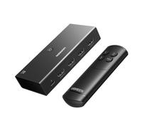 UGREEN Switch HDMI 2.1 3 Entradas a 1 Salida Conmutador 8K 60Hz 4K 240Hz | 1080P HDR 10+ Dolby Vision Atmos HDR 3D Alta Velocidad 40Gbps Compatible con PC Xbox One 360 DVD TV Box Proyector