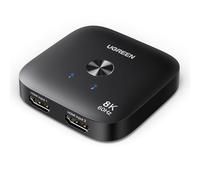 UGREEN Switch HDMI 2.1 8K 60Hz 4K 240Hz 2 Entradas 1 Salida Conmutador HDMI Alta Resolución Soporta HDR VRR Dolby Atmos Compatible con PC PS5 PS4 Xbox One Serie X TV Box Proyector Monitor