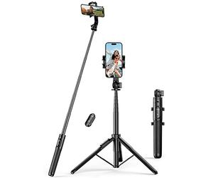 UGREEN - Trípode para Selfie, Bluetooth, 3 en 1, Extensible, monopié Ajustable con Mando a Distancia inalámbrico extraíble Compatible con iPhone 15 Plus Pro MAX 14, 13 teléfonos cámaras